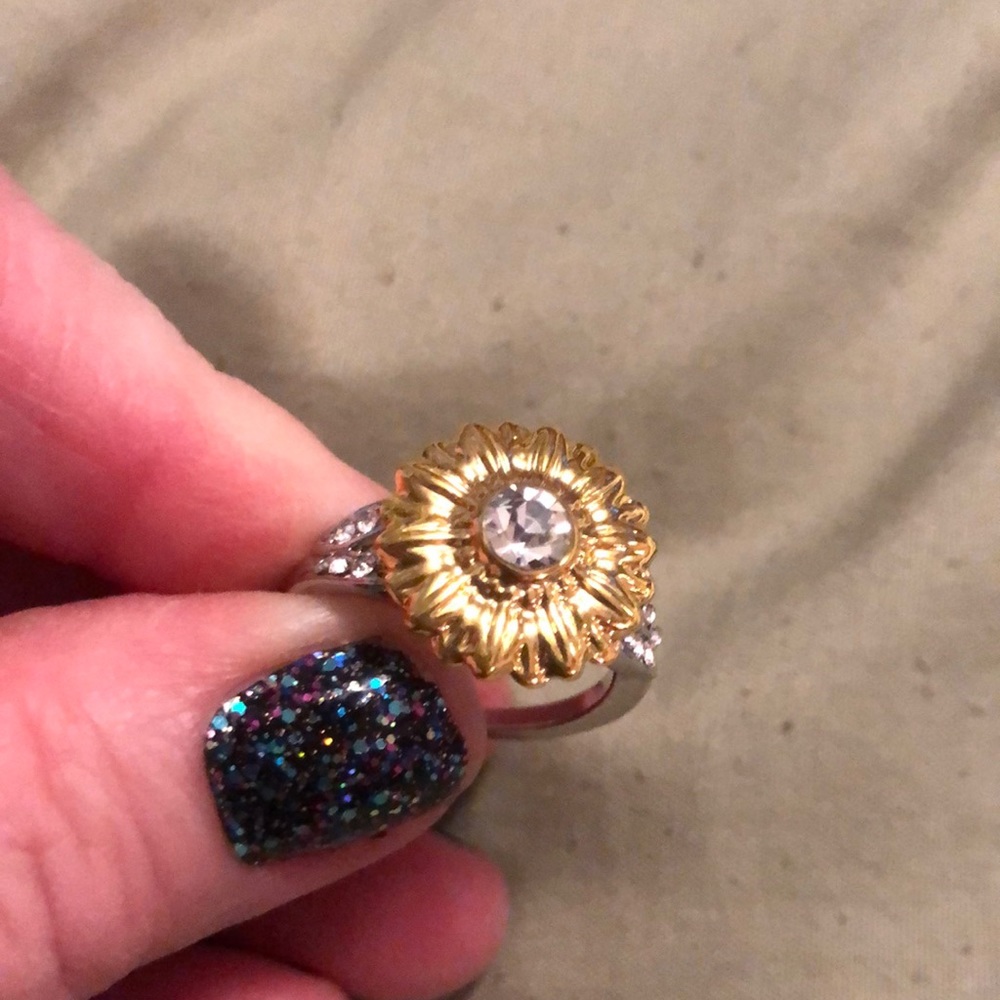 Sunflower Rings for Women 2021  Women size 8